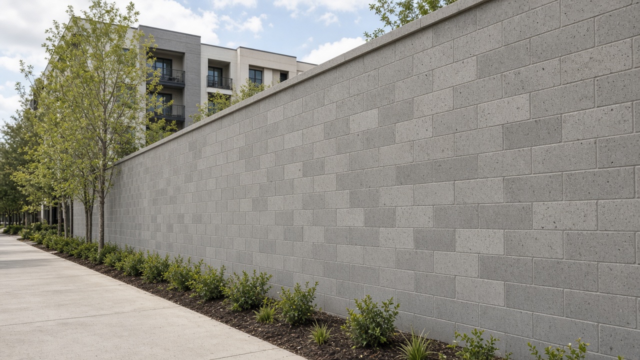 Kensington Fence Wall